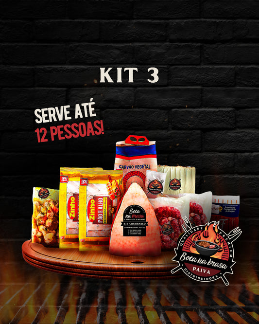 Kit 3 - Serve até 12 pessoas